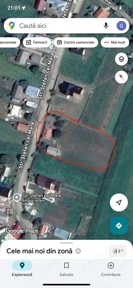 Teren de 2600 mp, în Șerbăuți