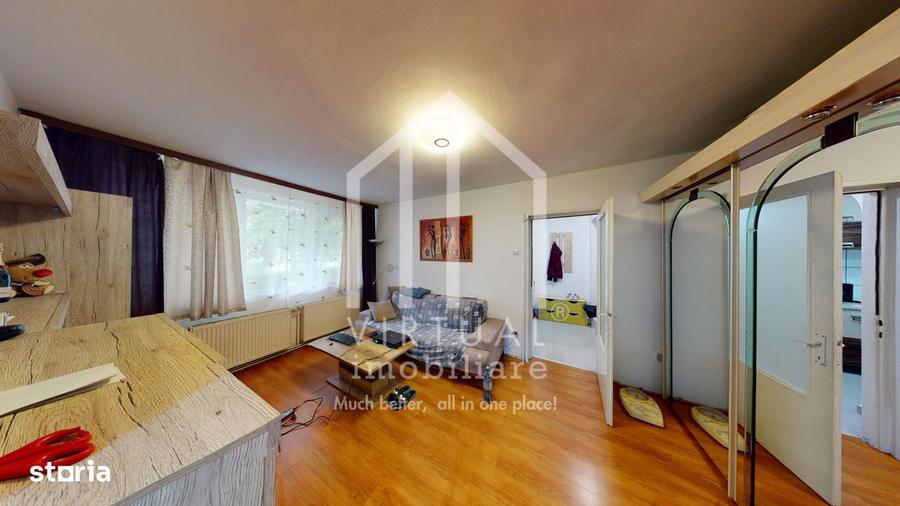 Apartament cu 2 camere, mobilat în Hipodrom 3