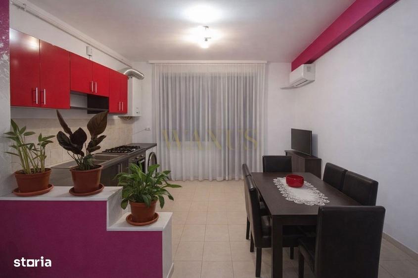Apartament cu 2 camere semidecomandat, mobilat în Florești — fotografia 1