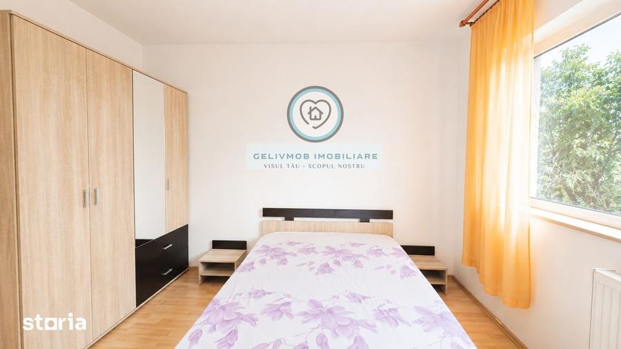 Apartament cu 2 camere semidecomandat în Nord