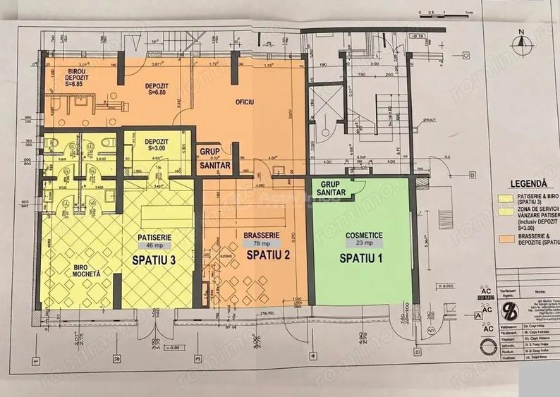 Spațiu comercial, de 147 mp, în Dacia