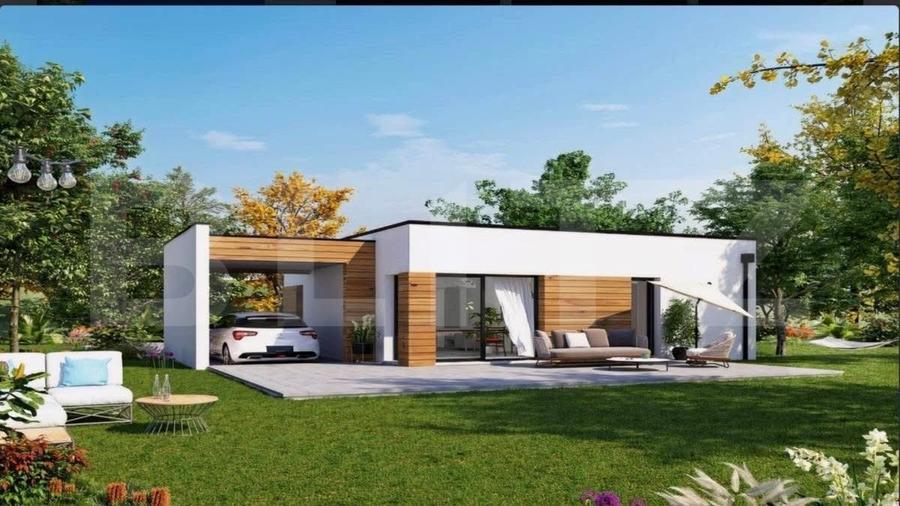 Casă individuală cu 3 camere cu Canalizare în Exterior Vest