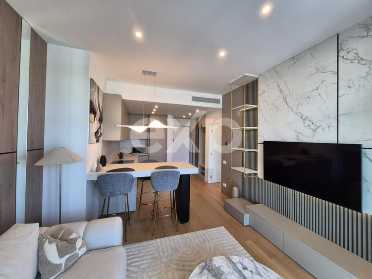 Apartament cu 2 camere semidecomandat, mobilat în Floreasca