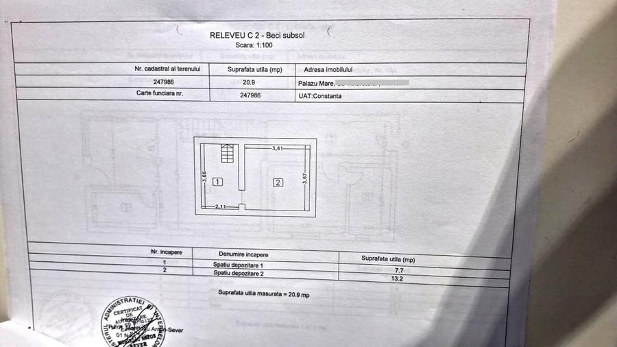Casă individuală cu 6 camere cu Piscina în Palazu Mare