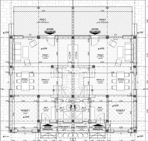 Casă cu 4 camere cu Teren 250 Mp în Tărlungeni