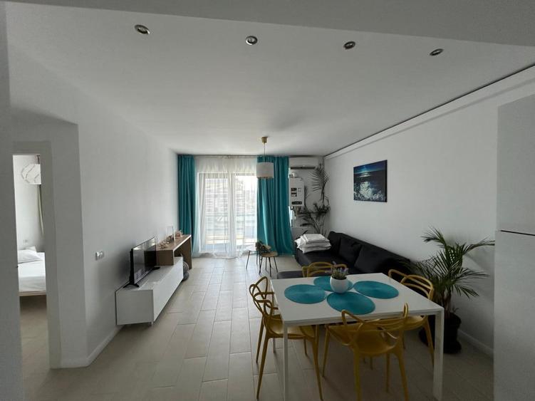 Apartament cu 2 camere semidecomandat în Central