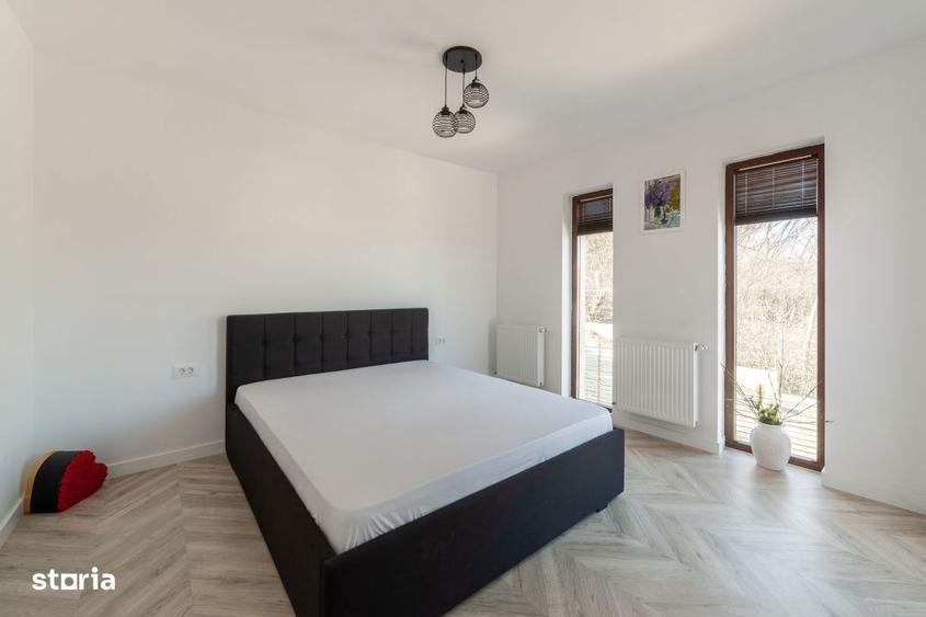 Casa moderna P+1 - complet mobilata - design elegant Geamana Bradu - 7