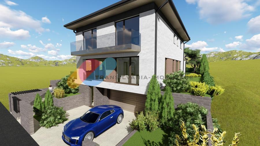 Casă individuală cu 4 camere cu Canalizare în Dâmbul Rotund