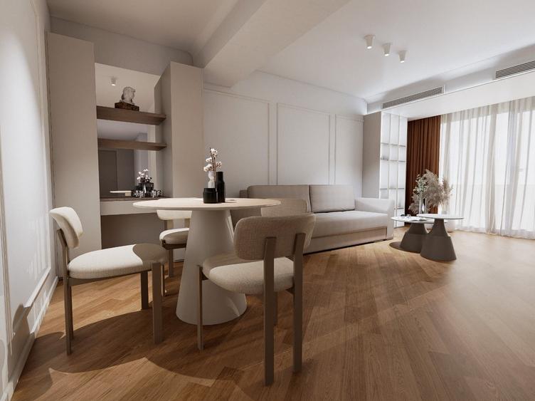 Apartament cu 3 camere decomandat în Cotroceni