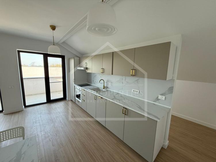 Apartament cu 2 camere semidecomandat, mobilat în Străulești