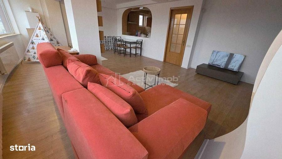Apartament cu 3 camere decomandat, mobilat în Tomis I