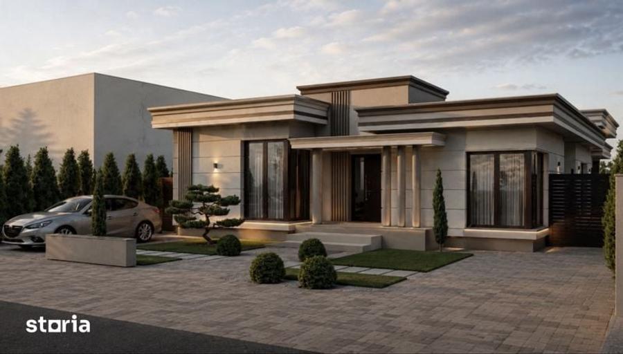 Casă cu 4 camere cu Teren 200 Mp în Vladimirescu
