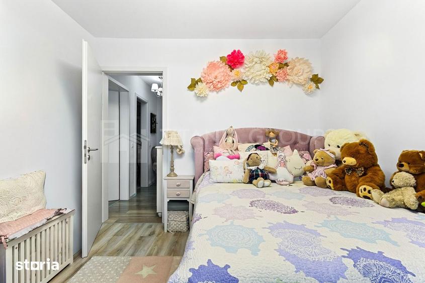 Apartament cu 3 camere, mobilat în Tractorul