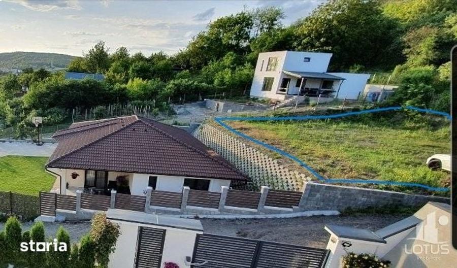Teren 603 mp intravilan cu proiect - priveliste panoramica, Corunca - 6