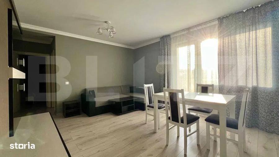 Apartament cu 3 camere, mobilat în Florești