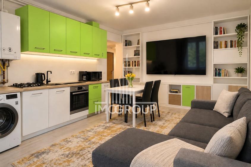 Apartament cu 3 camere semidecomandat, mobilat în Gheorgheni