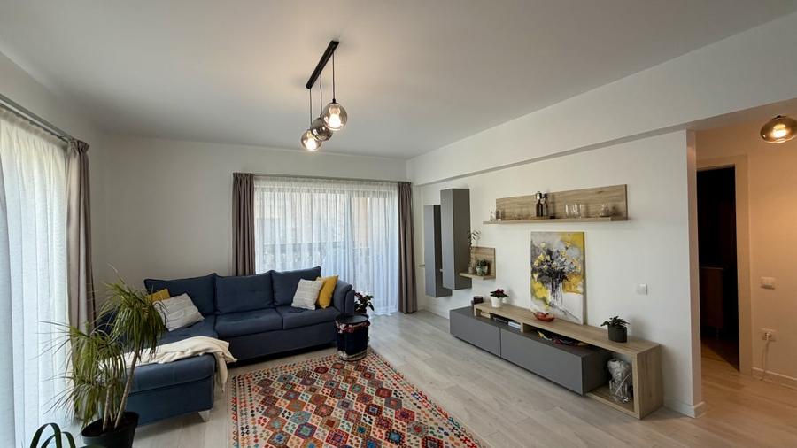 Apartament cu 2 camere decomandat, mobilat în Tunari