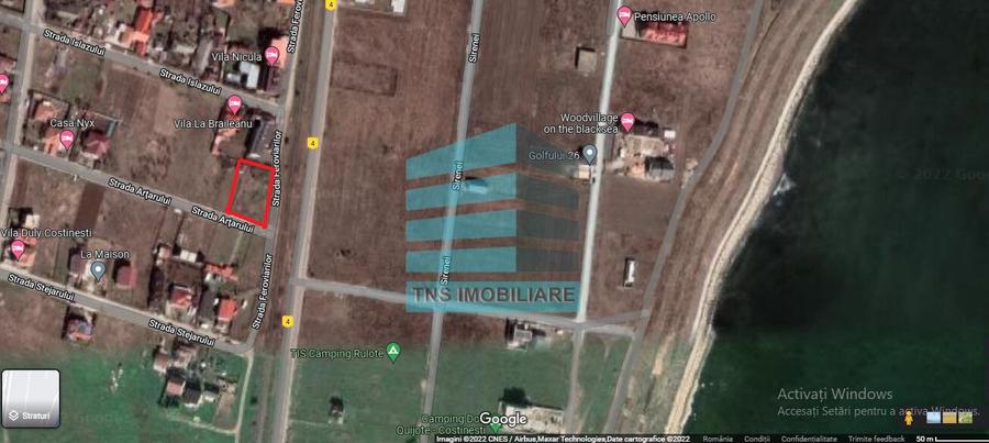 Teren Construcții intravilan de 500 mp, în Central