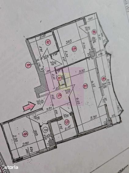 Apartament cu 2 camere decomandat în Militari