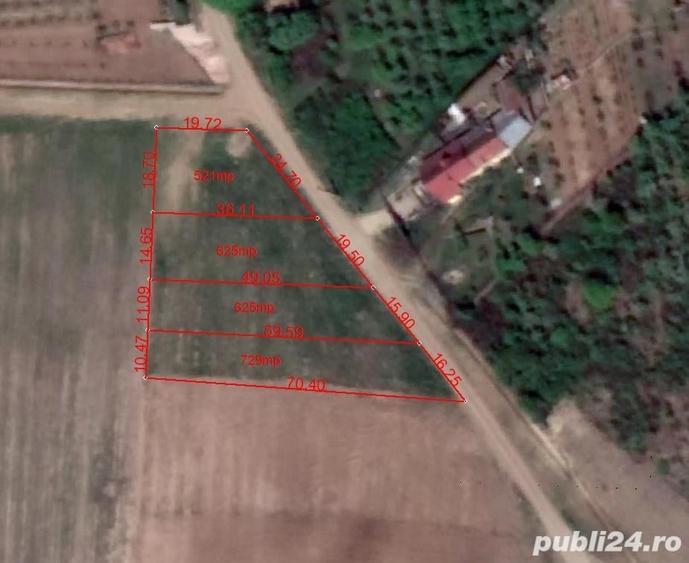 Teren de 730 mp, în Săldăbagiu de Munte