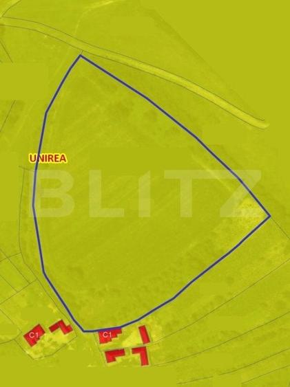Teren Construcții intravilan de 21450 mp, în Vest