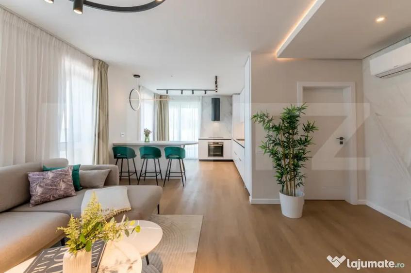 Apartament 3 camere, 95 mp, 2 parcari, zona UMF - 17