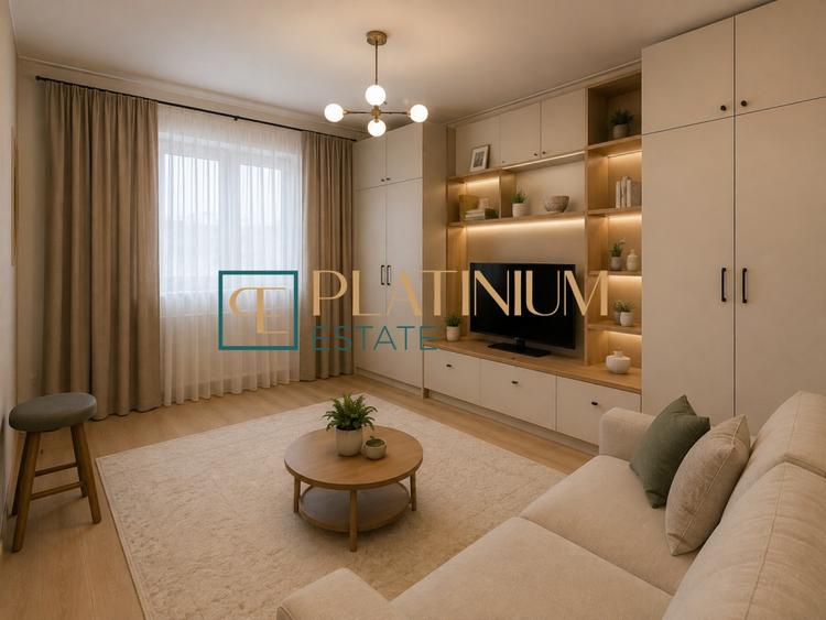 Apartament cu 2 camere decomandat, mobilat în Lunei