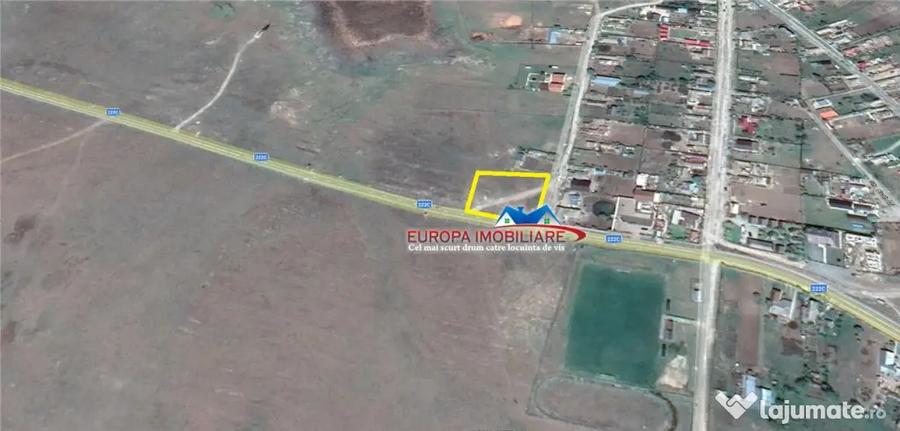 Teren de 2500 mp, în Murighiol