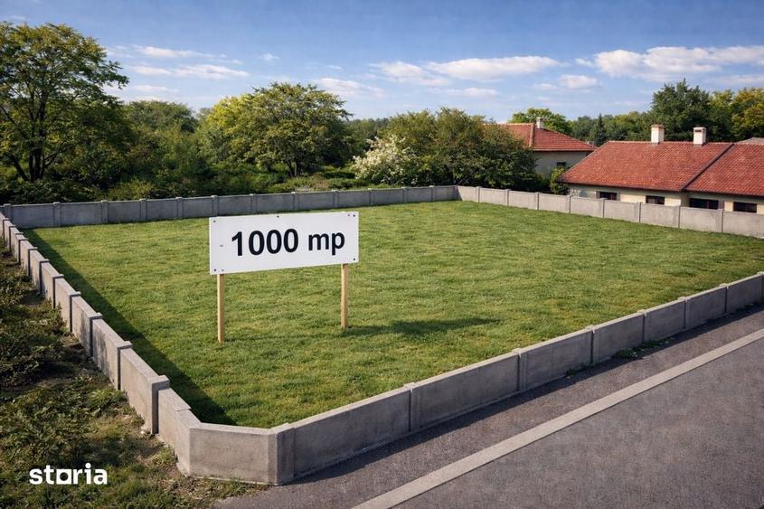 Teren 1000 mp de vanzare in Iosia Oradea - 1