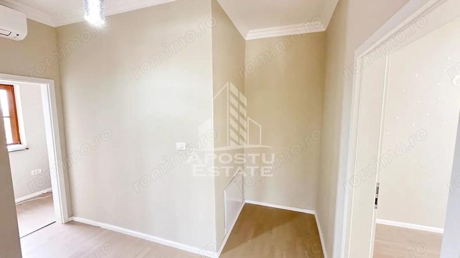 Apartament cu 3 camere semidecomandat, mobilat în Giroc