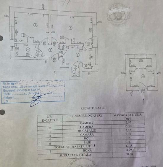 Apartament cu 2 camere decomandat în P-ța Muncii