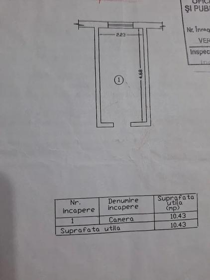 Garsonieră decomandată în Obor