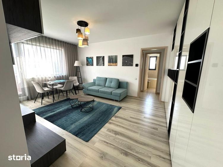 Apartament cu 2 camere, mobilat în Băneasa