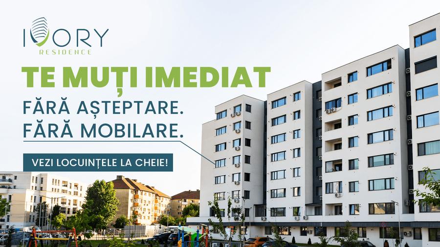 Ivory Residence Pipera - Apartament 1 cameră complet mobilat - Comision 0% - 1
