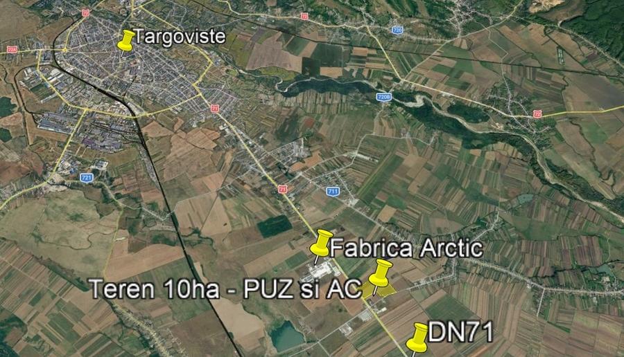 Teren Construcții intravilan de 99330 mp, în Ulmi