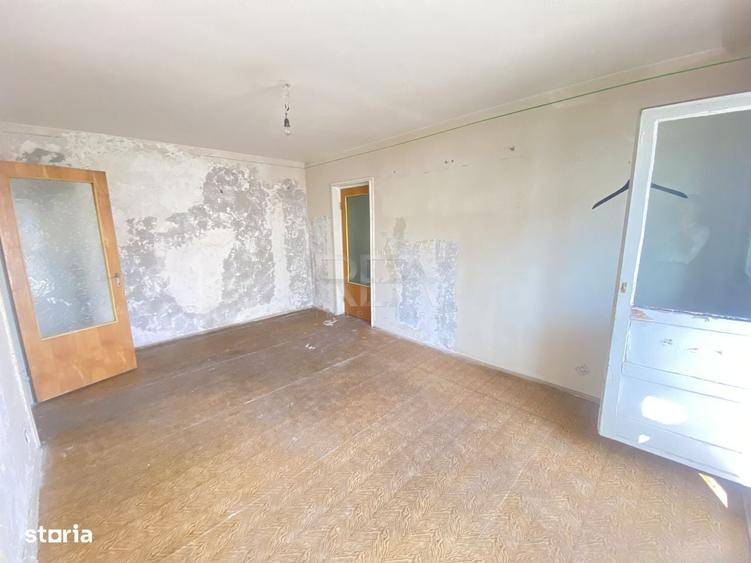 Apartament cu 2 camere semidecomandat în Mărgeanului