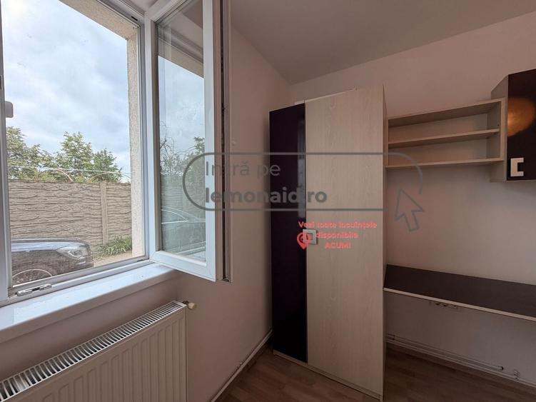 Apartament cu 2 camere semidecomandat, mobilat în Giroc