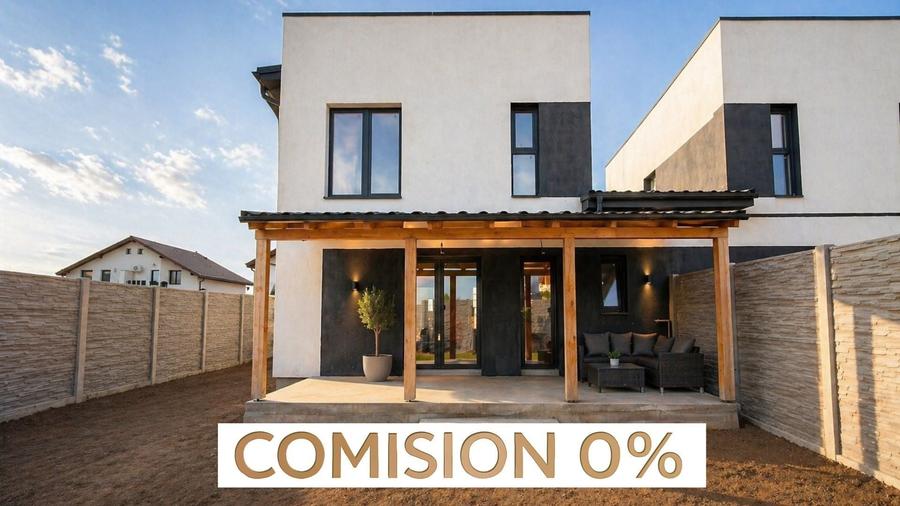 Duplex cu 4 camere cu Canalizare în Giroc