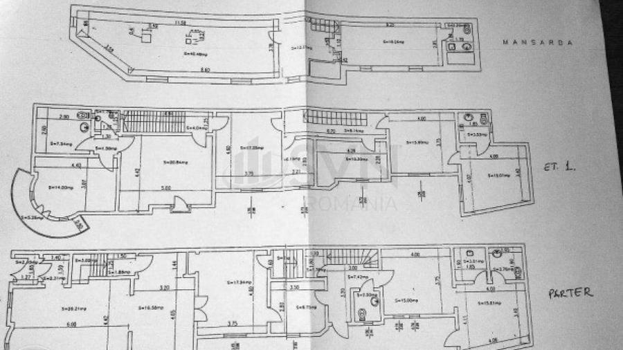 Casă individuală cu 16 camere cu Canalizare în Pache Protopopescu