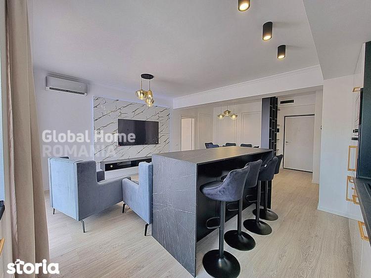 Apartament cu 4 camere, mobilat în Central