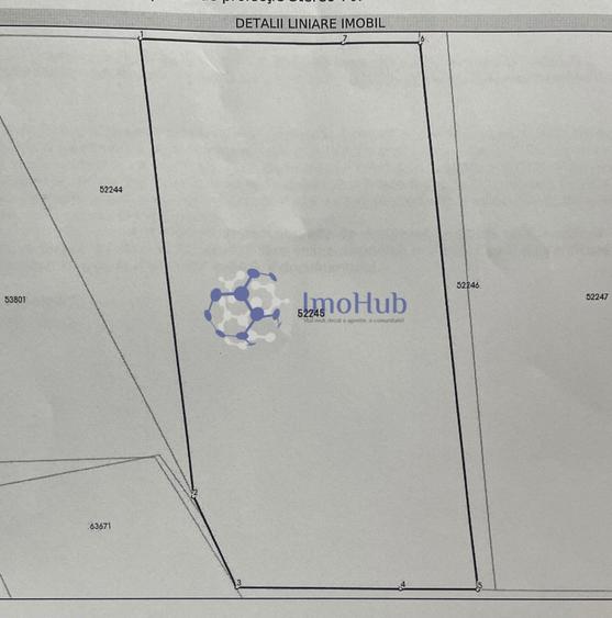 Teren agricol extravilan de 1800 mp, în Popești
