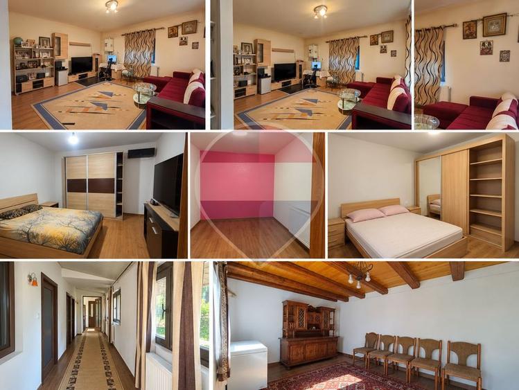 Casă individuală cu 6 camere cu Teren 510 Mp în Central