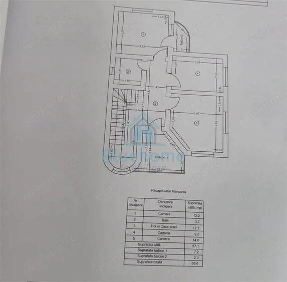 Casă cu 4 camere cu Teren 691 Mp în Ișalnița