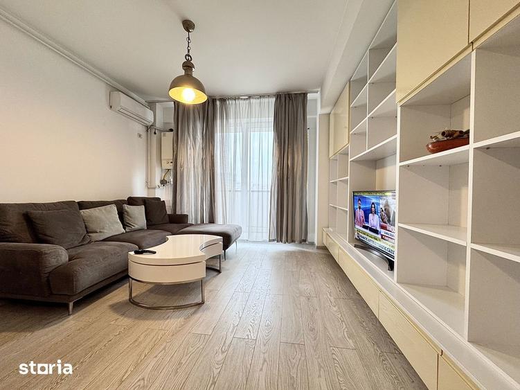Apartament cu 2 camere, mobilat în Parcul Carol