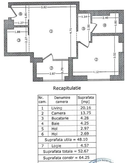 Apartament cu 2 camere semidecomandat, mobilat în Bucureștii Noi