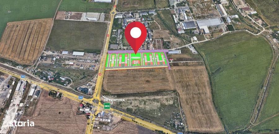 Teren de 25300 mp, în Sud