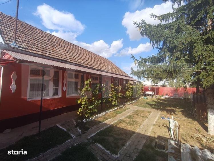 Casă cu 4 camere cu Teren 1200 Mp în Sânnicolau Român