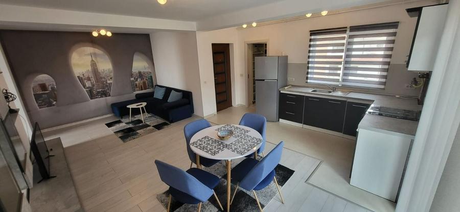 Apartament cu 2 camere semidecomandat, mobilat în Moșnița Nouă
