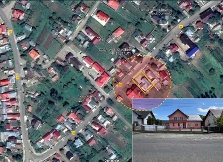 Casă individuală cu 4 camere cu Teren 639 Mp în Bălcăuți