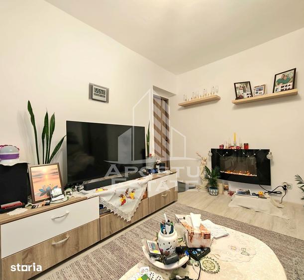Apartament cu 2 camere semidecomandat în Șag